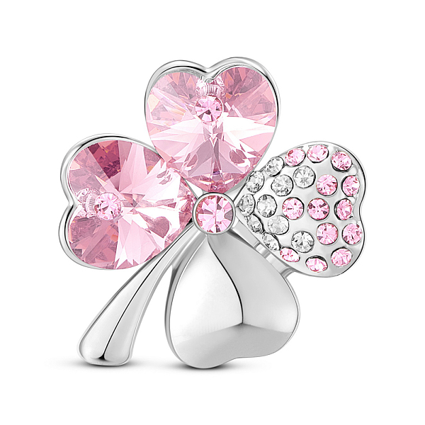 PandaHall SHEGRACE Alloy Brooch, Micro Pave AAA Cubic Zirconia Four Leaf Clover with Austrian Crystal, Light Rose, 22x25mm Alloy+Austrian..., Pink
PandaHall SHEGRACE Alloy Brooch, Micro Pave AAA Cubic Zirconia Four Leaf Clover with Austrian Crystal, Light Rose, 22x25mm Alloy+Austrian..., Pink
