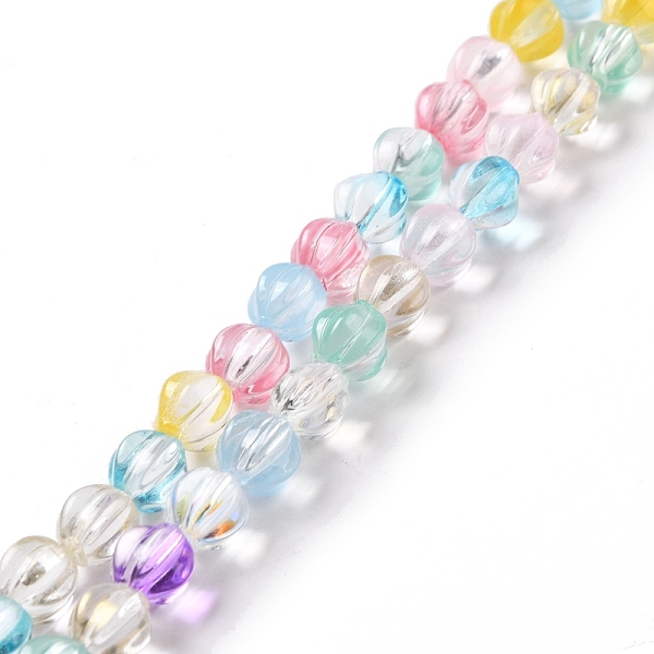 PandaHall Transparent Glass Beads Strands, Lantern, Colorful, 8.5x7.5x8mm, Hole: 1.2mm, about 45~46pcs/strand, 14.37 inch(36.5cm) Glass...
PandaHall Transparent Glass Beads Strands, Lantern, Colorful, 8.5x7.5x8mm, Hole: 1.2mm, about 45~46pcs/strand, 14.37 inch(36.5cm) Glass...