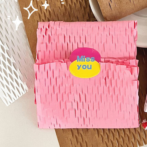 PandaHall Honeycomb Kraft Paper Shockproof Cushion Gift Wrapping Paper, Pearl Pink, 40x30cm Paper Rectangle
PandaHall Honeycomb Kraft Paper Shockproof Cushion Gift Wrapping Paper, Pearl Pink, 40x30cm Paper Rectangle