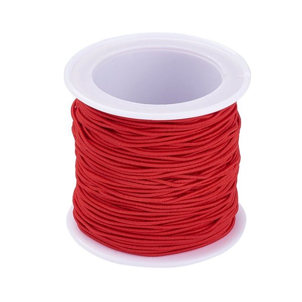 PandaHall Elastic Cord, Red, 1mm, about 22.96 yards(21m)/roll Elastic Fibre Round Red
PandaHall Elastic Cord, Red, 1mm, about 22.96 yards(21m)/roll Elastic Fibre Round Red