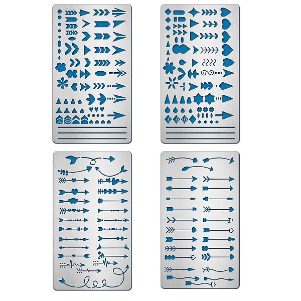 PandaHall BENECREAT 4 Styles Steel Cutting Dies Stencils, for DIY Scrapbooking/Photo Album, Decorative Embossing DIY Paper Card, Stainless...
PandaHall BENECREAT 4 Styles Steel Cutting Dies Stencils, for DIY Scrapbooking/Photo Album, Decorative Embossing DIY Paper Card, Stainless...