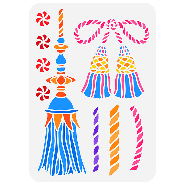 PandaHall Plastic Drawing Painting Stencils Templates, for Painting on Scrapbook Fabric Tiles Floor Furniture Wood, Rectangle, Tassel...
PandaHall Plastic Drawing Painting Stencils Templates, for Painting on Scrapbook Fabric Tiles Floor Furniture Wood, Rectangle, Tassel...