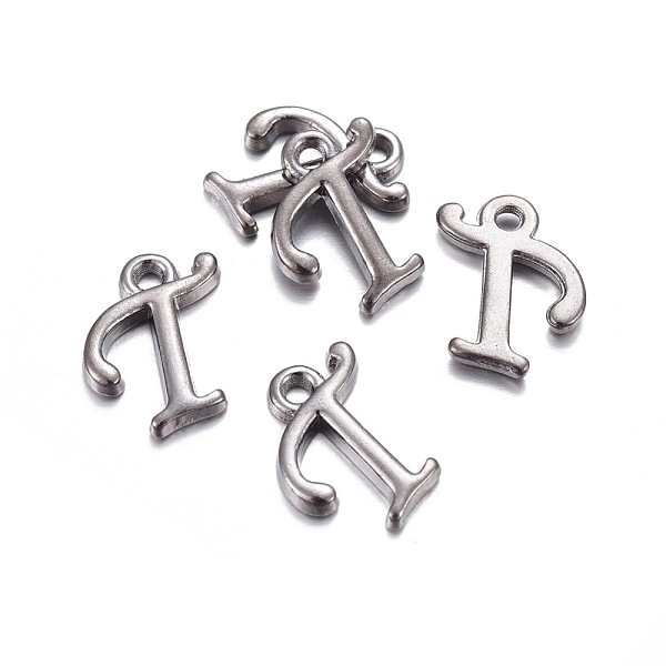 PandaHall Gunmetal Plated Alloy Letter Pendants, Rack Plating, Cadmium Free & Lead Free, Letter.T, 13x9x2mm, Hole: 1.5mm Alloy Letter T
PandaHall Gunmetal Plated Alloy Letter Pendants, Rack Plating, Cadmium Free & Lead Free, Letter.T, 13x9x2mm, Hole: 1.5mm Alloy Letter T