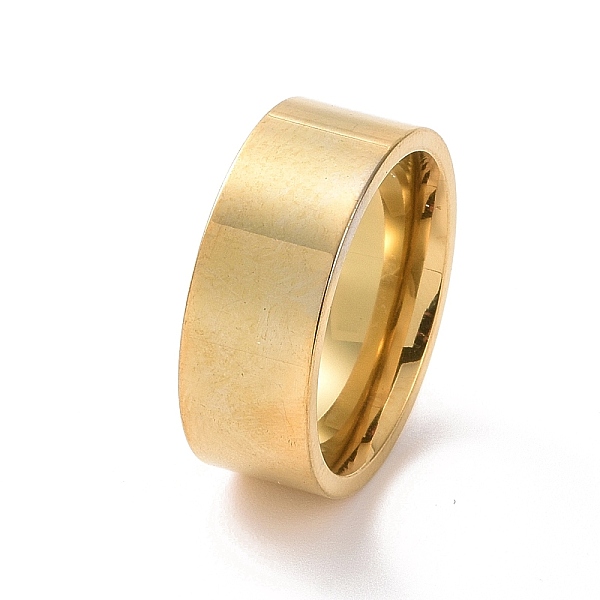 PandaHall 201 Stainless Steel Plain Band Ring for Women, Golden, 7.5mm, Inner Diameter: 17mm 201 Stainless Steel
PandaHall 201 Stainless Steel Plain Band Ring for Women, Golden, 7.5mm, Inner Diameter: 17mm 201 Stainless Steel