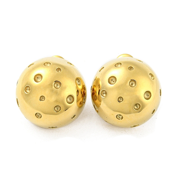 PandaHall 304 Stainless Steel Stud Earrings, Half Round, Real 14K Gold Plated, 20x20mm 304 Stainless Steel Half Round
PandaHall 304 Stainless Steel Stud Earrings, Half Round, Real 14K Gold Plated, 20x20mm 304 Stainless Steel Half Round