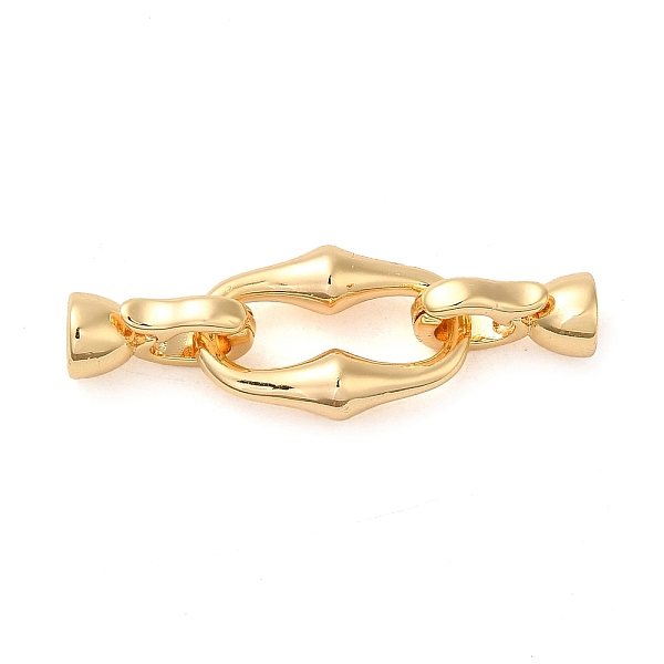 PandaHall Brass Fold Over Clasps, Real 18K Gold Plated, Ring: 18x11.5x4.5mm, Clasp: 12x6.5x5.5mm Brass
PandaHall Brass Fold Over Clasps, Real 18K Gold Plated, Ring: 18x11.5x4.5mm, Clasp: 12x6.5x5.5mm Brass