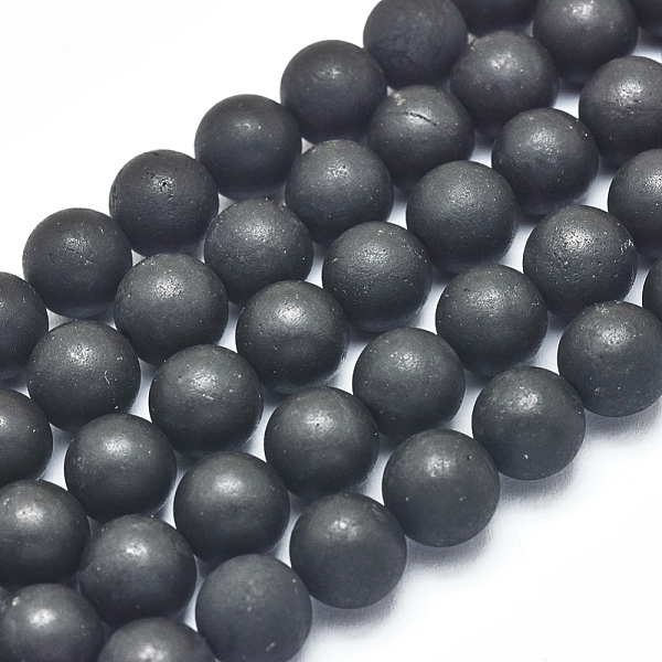 PandaHall Natural Shungite Beads Strands, Frosted, Round, 8mm, Hole: 1mm, about 46 pcs/Strand, 15.35 inch(39 cm) Shungite Round
PandaHall Natural Shungite Beads Strands, Frosted, Round, 8mm, Hole: 1mm, about 46 pcs/Strand, 15.35 inch(39 cm) Shungite Round