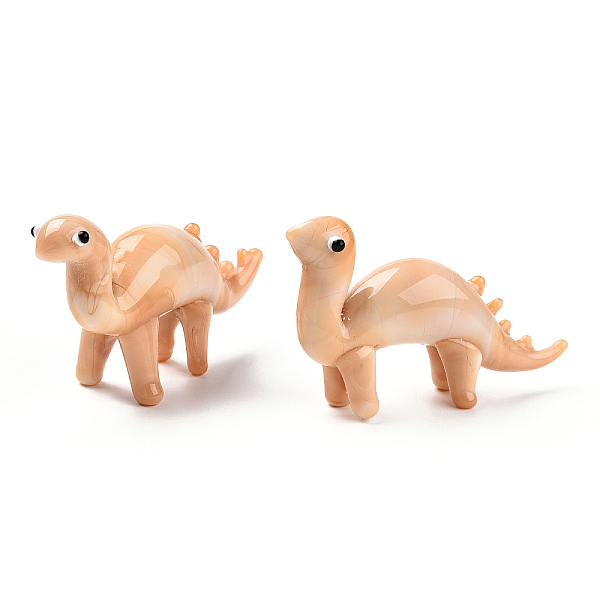 PandaHall Handmade Lampwork Home Decorations, 3D Dinosaur Ornaments for Gift, PeachPuff, 54.5~55.5x18~20x38.5~42mm Lampwork Dinosaur Brown
PandaHall Handmade Lampwork Home Decorations, 3D Dinosaur Ornaments for Gift, PeachPuff, 54.5~55.5x18~20x38.5~42mm Lampwork Dinosaur Brown