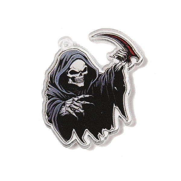 PandaHall Printed Transparent Acrylic Pendants, Skull, 36x29x2mm, Hole: 1.4mm Acrylic Skull Black
PandaHall Printed Transparent Acrylic Pendants, Skull, 36x29x2mm, Hole: 1.4mm Acrylic Skull Black