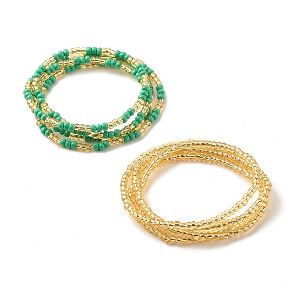 PandaHall 2Pcs Summer Jewelry Waist Bead, Body Chain, Glass Seed Beaded Belly Chain, Bikini Jewelry for Woman Girl, Green, 31.50 inch(80cm)...
PandaHall 2Pcs Summer Jewelry Waist Bead, Body Chain, Glass Seed Beaded Belly Chain, Bikini Jewelry for Woman Girl, Green, 31.50 inch(80cm)...