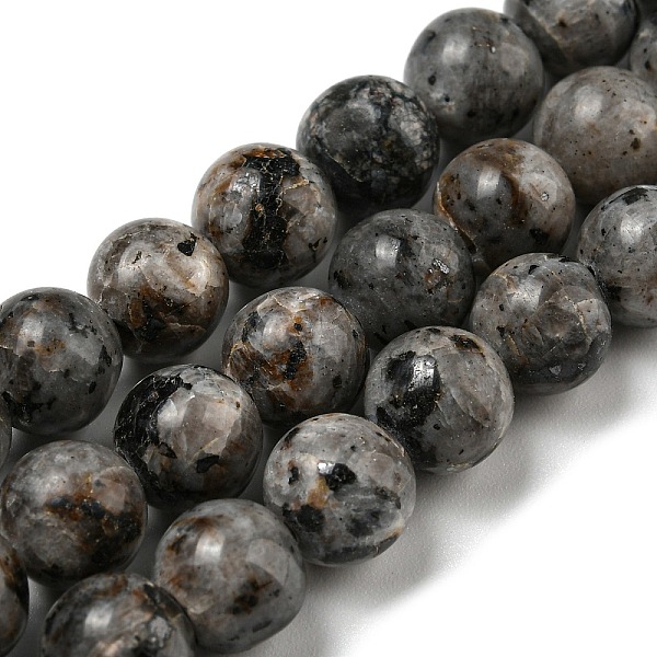 PandaHall Natural Larvikite Beads Strands, Dyed, Round, Dark Gray, 8~8.5mm, Hole: 1mm, about 47~49pcs/strand, 14.5 inch~14.9 inch(37~38cm)...
PandaHall Natural Larvikite Beads Strands, Dyed, Round, Dark Gray, 8~8.5mm, Hole: 1mm, about 47~49pcs/strand, 14.5 inch~14.9 inch(37~38cm)...