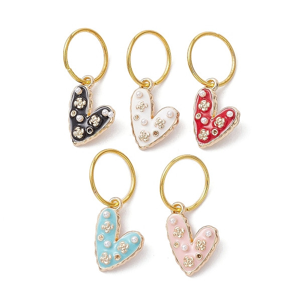 PandaHall Iron Dreadlocks Beads, Alloy Enamel Heart Braiding Hair Pendants Decoration Clips, Mixed Color, 35mm, Inner Diameter: 13.5mm Iron..., Multicolor
PandaHall Iron Dreadlocks Beads, Alloy Enamel Heart Braiding Hair Pendants Decoration Clips, Mixed Color, 35mm, Inner Diameter: 13.5mm Iron..., Multicolor