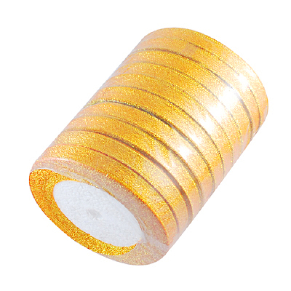 PandaHall Glitter Metallic Ribbon, Sparkle Ribbon, with Gold Metallic Cords, Valentine's Day Gifts Boxes Packages, Gold, 1 inch(25mm)...
PandaHall Glitter Metallic Ribbon, Sparkle Ribbon, with Gold Metallic Cords, Valentine's Day Gifts Boxes Packages, Gold, 1 inch(25mm)...