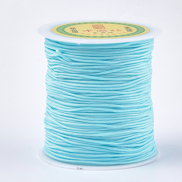 PandaHall Nylon Thread, Pale Turquoise, 1.5mm, about 120.29 yards(110m)/roll Nylon Cyan
PandaHall Nylon Thread, Pale Turquoise, 1.5mm, about 120.29 yards(110m)/roll Nylon Cyan