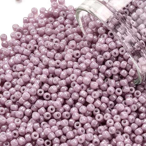 PandaHall TOHO Round Seed Beads, Japanese Seed Beads, (127) Opaque Luster Pale Mauve, 11/0, 2.2mm, Hole: 0.8mm, about 50000pcs/pound Glass..., Purple
PandaHall TOHO Round Seed Beads, Japanese Seed Beads, (127) Opaque Luster Pale Mauve, 11/0, 2.2mm, Hole: 0.8mm, about 50000pcs/pound Glass..., Purple