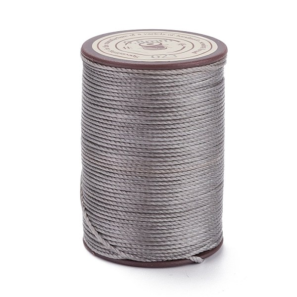 PandaHall Round Waxed Polyester Thread String, Micro Macrame Cord, Twisted Cord, for Leather Sewing Stitching, Silver, 0.8mm, about 54.68...
PandaHall Round Waxed Polyester Thread String, Micro Macrame Cord, Twisted Cord, for Leather Sewing Stitching, Silver, 0.8mm, about 54.68...