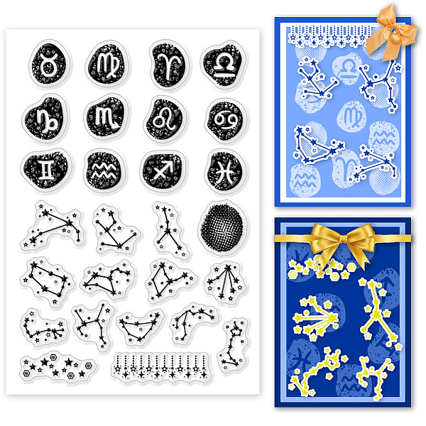 PandaHall Custom PVC Plastic Clear Stamps, for DIY Scrapbooking, Photo Album Decorative, Cards Making, Constellation, 160x110mm Plastic...
PandaHall Custom PVC Plastic Clear Stamps, for DIY Scrapbooking, Photo Album Decorative, Cards Making, Constellation, 160x110mm Plastic...