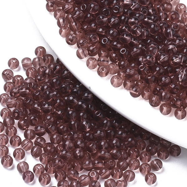 PandaHall Transparent Glass Beads, Round, Sienna, 4x3mm, Hole: 1mm, about 4500pcs/bag Glass Round Brown
PandaHall Transparent Glass Beads, Round, Sienna, 4x3mm, Hole: 1mm, about 4500pcs/bag Glass Round Brown