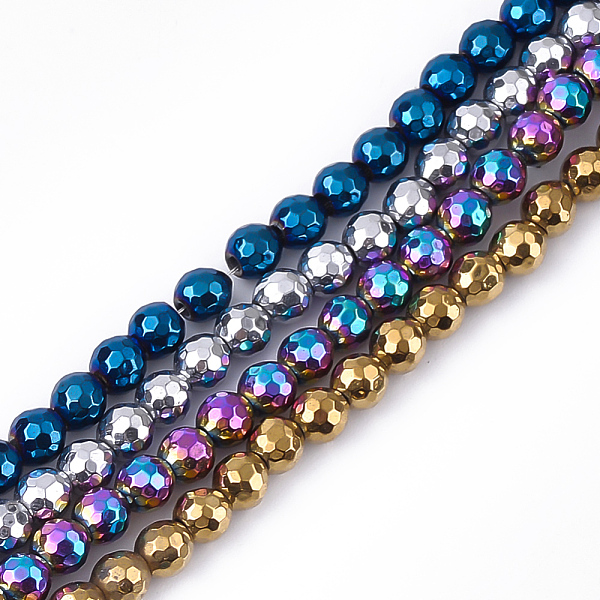 PandaHall Electroplate Non-magnetic Synthetic Hematite Beads Strands, Vacuum Plating, Polygon, Mixed Color, 4mm, Hole: 0.8mm, about...
PandaHall Electroplate Non-magnetic Synthetic Hematite Beads Strands, Vacuum Plating, Polygon, Mixed Color, 4mm, Hole: 0.8mm, about...