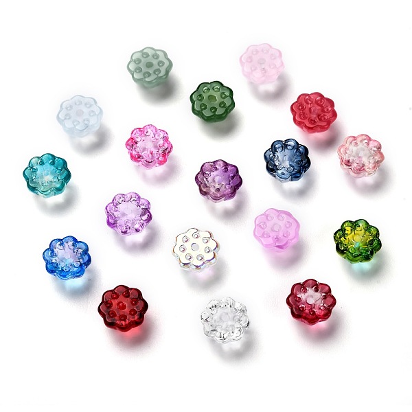 PandaHall Transparent Glass Beads, Lotus Pod, Mixed Color, 10.5x6.5mm, Hole: 1.4mm Glass Flower Multicolor
PandaHall Transparent Glass Beads, Lotus Pod, Mixed Color, 10.5x6.5mm, Hole: 1.4mm Glass Flower Multicolor