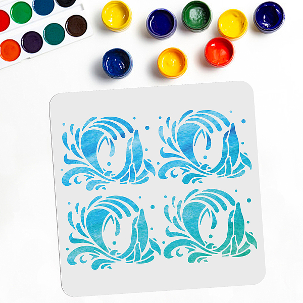 PandaHall PET Hollow Out Drawing Painting Stencils, for DIY Scrapbook, Photo Album, Dolphin Pattern, 300x300mm Plastic Dolphin
PandaHall PET Hollow Out Drawing Painting Stencils, for DIY Scrapbook, Photo Album, Dolphin Pattern, 300x300mm Plastic Dolphin