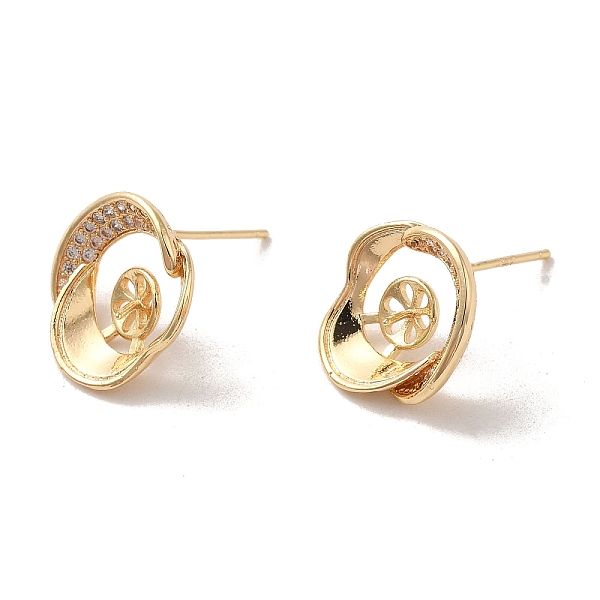PandaHall Golden Brass Micro Pave Cubic Zirconia Stud Earring Findings, Earring Settings for Half Drilled Beads, Ring, Tray: 4mm, 15mm, Pin..., Clear
PandaHall Golden Brass Micro Pave Cubic Zirconia Stud Earring Findings, Earring Settings for Half Drilled Beads, Ring, Tray: 4mm, 15mm, Pin..., Clear
