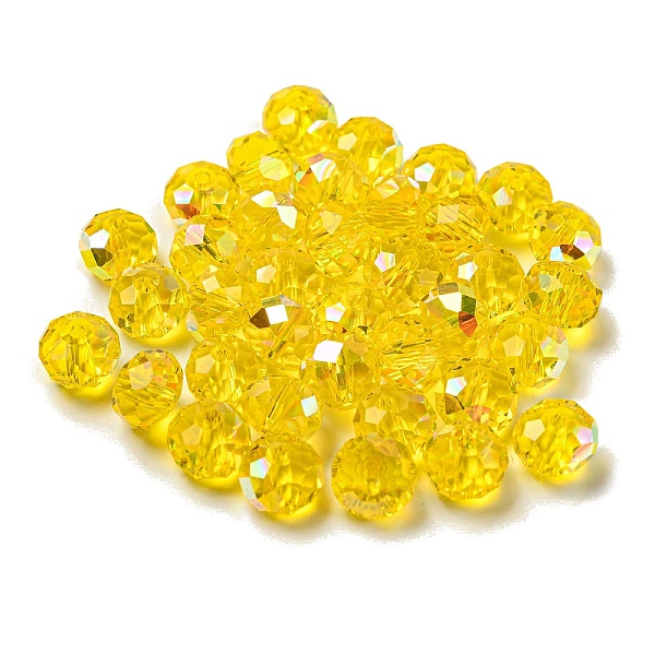 PandaHall Electroplate Glass Beads, Rondelle, Gold, 8x6mm, Hole: 1.6mm, 100pcs/bag Glass Rondelle Gold
PandaHall Electroplate Glass Beads, Rondelle, Gold, 8x6mm, Hole: 1.6mm, 100pcs/bag Glass Rondelle Gold