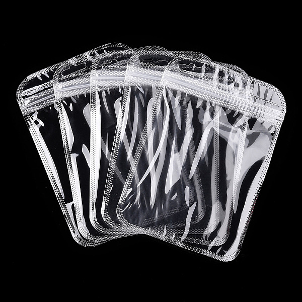 PandaHall Transparent Plastic Zip Lock Bags, Resealable Packaging Bags, Rectangle, Clear, 15x10.5x0.02cm, Unilateral Thickness: 2.3 Mil...
PandaHall Transparent Plastic Zip Lock Bags, Resealable Packaging Bags, Rectangle, Clear, 15x10.5x0.02cm, Unilateral Thickness: 2.3 Mil...