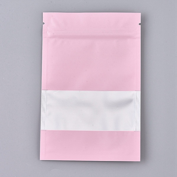 PandaHall Plastic Zip Lock Bags, Resealable Aluminum Foil Pouch, Food Storage Bags, Rectangle, White, Pink, 15.1x10.1cm, Unilateral...
PandaHall Plastic Zip Lock Bags, Resealable Aluminum Foil Pouch, Food Storage Bags, Rectangle, White, Pink, 15.1x10.1cm, Unilateral...
