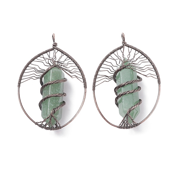 PandaHall Natural Green Aventurine Big Pendants, with Brass Findings, Teardrop, 69~71x49~51.5x15~18mm, Hole: 5x6mm Green Aventurine Teardrop
PandaHall Natural Green Aventurine Big Pendants, with Brass Findings, Teardrop, 69~71x49~51.5x15~18mm, Hole: 5x6mm Green Aventurine Teardrop