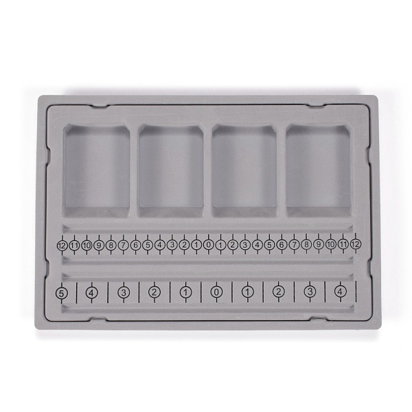 PandaHall PE and Flocking Bead Design Boards, with Graduated Measurements, DIY Beading Jewelry Making Tray, Rectangle, Gray, 28.5x19.5x1.7cm...
PandaHall PE and Flocking Bead Design Boards, with Graduated Measurements, DIY Beading Jewelry Making Tray, Rectangle, Gray, 28.5x19.5x1.7cm...