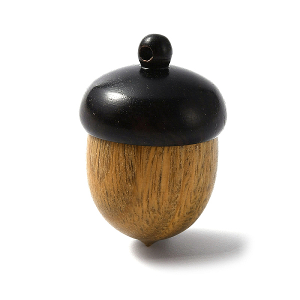 PandaHall Wooden Acorn Box Jewelry Pendants, Autumn Acorn Charm, with Screw Cap, Secret Canister, Peru, 29~30x20~21mm, Hole: 1.4~1.8mm..., Brown
PandaHall Wooden Acorn Box Jewelry Pendants, Autumn Acorn Charm, with Screw Cap, Secret Canister, Peru, 29~30x20~21mm, Hole: 1.4~1.8mm..., Brown