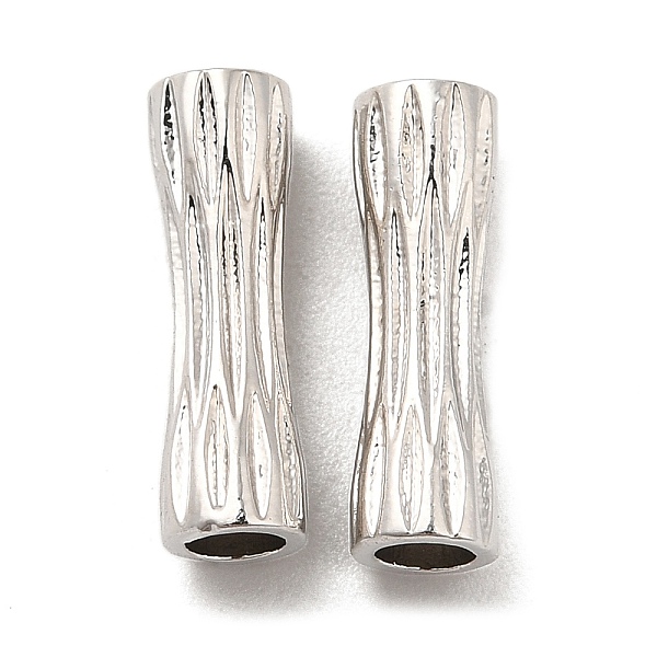 PandaHall Brass Beads, Column, Platinum, 14.5x4.5mm, Hole: 3mm Brass Column
PandaHall Brass Beads, Column, Platinum, 14.5x4.5mm, Hole: 3mm Brass Column