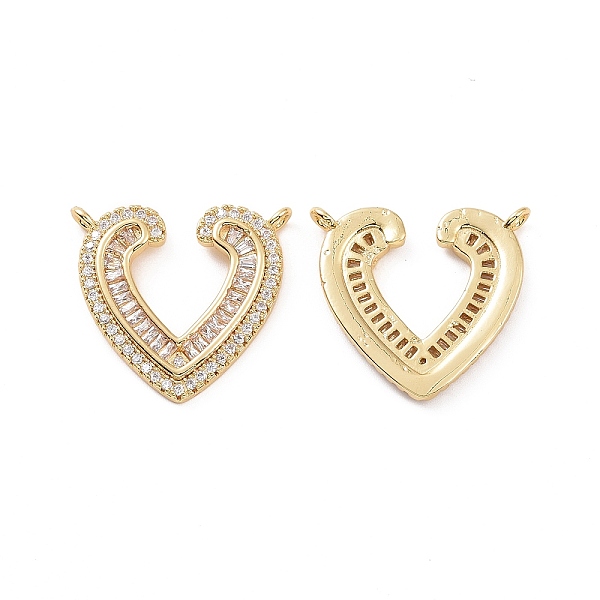 PandaHall Brass Pave Clear Cubic Zirconia Pendants, Heart Charms, Real 18K Gold Plated, 20x22x2.5mm, Hole: 1.6mm Brass+Cubic Zirconia Heart...
PandaHall Brass Pave Clear Cubic Zirconia Pendants, Heart Charms, Real 18K Gold Plated, 20x22x2.5mm, Hole: 1.6mm Brass+Cubic Zirconia Heart...