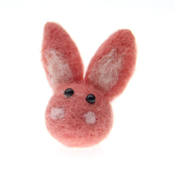 PandaHall Rabbit Head Handmade Wool Felt Ornament Accessories, for DIY Children Hair Tie, Salmon, 65x30mm Wool Rabbit Red
PandaHall Rabbit Head Handmade Wool Felt Ornament Accessories, for DIY Children Hair Tie, Salmon, 65x30mm Wool Rabbit Red