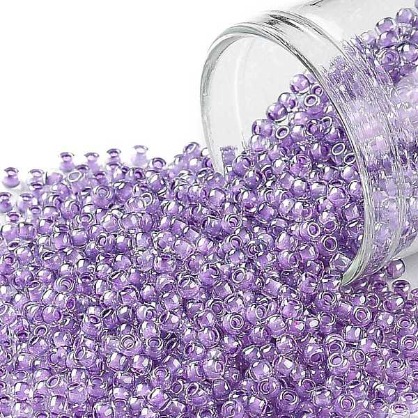 PandaHall TOHO Round Seed Beads, Japanese Seed Beads, (936) Inside Color Dark Lilac Lined, 11/0, 2.2mm, Hole: 0.8mm, about 5555pcs/50g Glass..., Purple
PandaHall TOHO Round Seed Beads, Japanese Seed Beads, (936) Inside Color Dark Lilac Lined, 11/0, 2.2mm, Hole: 0.8mm, about 5555pcs/50g Glass..., Purple