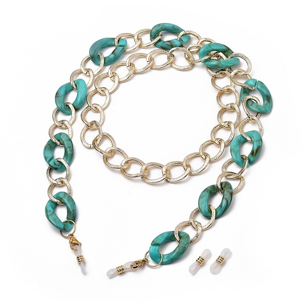 PandaHall Eyeglasses Chains, Neck Strap for Eyeglasses, with Acrylic & Aluminium Curb Chains, 304 Stainless Steel Lobster Claw Clasps and..., Green
PandaHall Eyeglasses Chains, Neck Strap for Eyeglasses, with Acrylic & Aluminium Curb Chains, 304 Stainless Steel Lobster Claw Clasps and..., Green