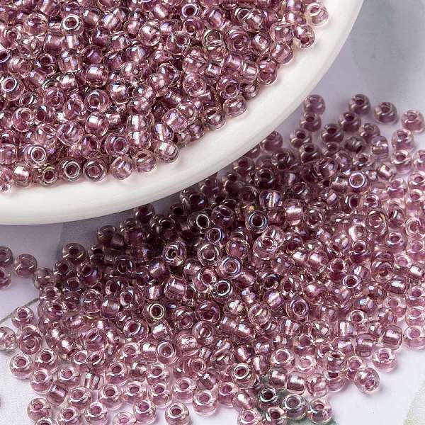 PandaHall MIYUKI Round Rocailles Beads, Japanese Seed Beads, (RR3523), 8/0, 3mm, Hole: 1mm, about 2111~2277pcs/50g Glass Pink
PandaHall MIYUKI Round Rocailles Beads, Japanese Seed Beads, (RR3523), 8/0, 3mm, Hole: 1mm, about 2111~2277pcs/50g Glass Pink