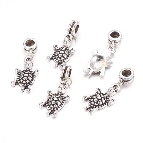 PandaHall Alloy European Dangle Charms, Tortoise, Antique Silver, 35mm, Hole: 5mm Alloy Tortoise
PandaHall Alloy European Dangle Charms, Tortoise, Antique Silver, 35mm, Hole: 5mm Alloy Tortoise