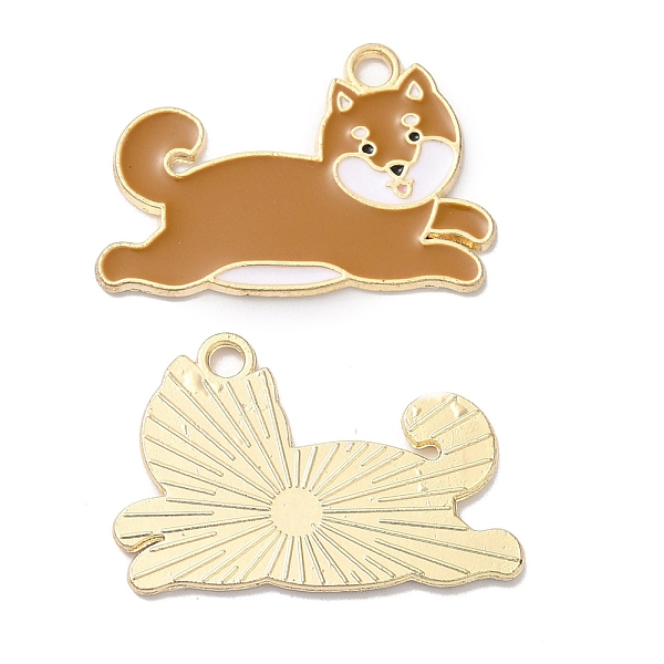PandaHall Alloy Enamel Pendants, Golden, Dog Charm, Camel, 19x28x1.2mm, Hole: 2.3mm Alloy+Enamel Dog Brown
PandaHall Alloy Enamel Pendants, Golden, Dog Charm, Camel, 19x28x1.2mm, Hole: 2.3mm Alloy+Enamel Dog Brown