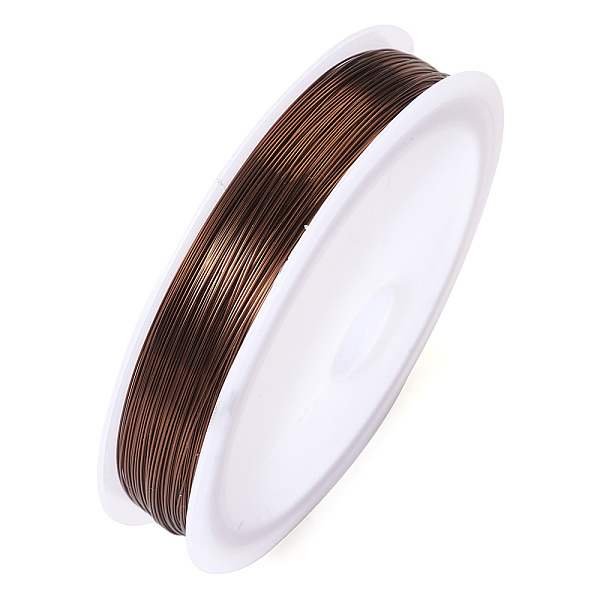 PandaHall Copper Jewelry Wire, Round, Gold, 0.3mm, about 236.22 Feet(72m)/Roll Copper Round Brown
PandaHall Copper Jewelry Wire, Round, Gold, 0.3mm, about 236.22 Feet(72m)/Roll Copper Round Brown
