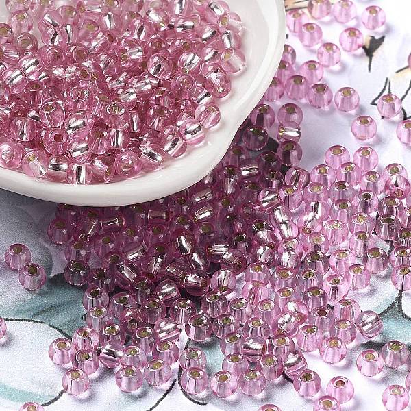 PandaHall Glass Seed Beads, Silver Lined, Round Hole, Round, Pink, 4x3mm, Hole: 1.2mm, 6429pcs/pound Glass Pink
PandaHall Glass Seed Beads, Silver Lined, Round Hole, Round, Pink, 4x3mm, Hole: 1.2mm, 6429pcs/pound Glass Pink