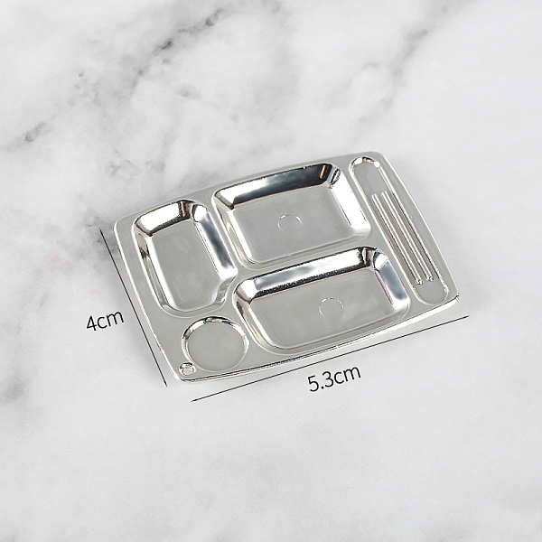 PandaHall Mini Plastic Divided Food Plates, Dinner Trays, Miniature Ornaments, Micro Landscape Dollhouse Accessories, Pretending Prop...
PandaHall Mini Plastic Divided Food Plates, Dinner Trays, Miniature Ornaments, Micro Landscape Dollhouse Accessories, Pretending Prop...