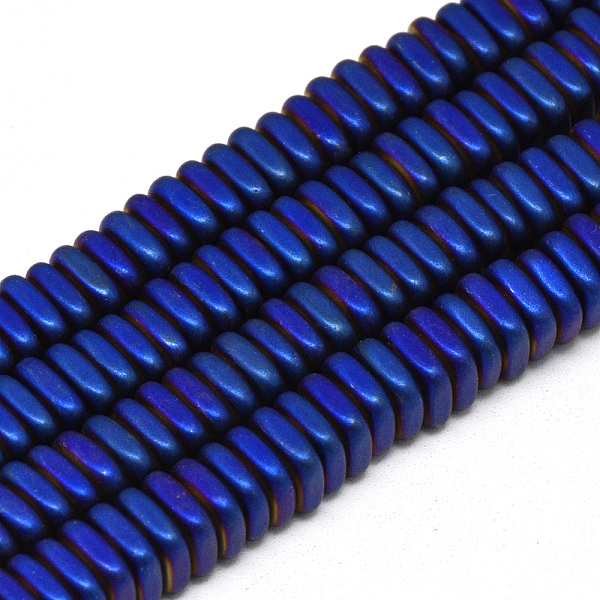 PandaHall Electroplate Non-magnetic Synthetic Hematite Beads Strands, Matte Style, Square Heishi Beads, Blue Plated, 6x6x2mm, Hole: 2mm...
PandaHall Electroplate Non-magnetic Synthetic Hematite Beads Strands, Matte Style, Square Heishi Beads, Blue Plated, 6x6x2mm, Hole: 2mm...