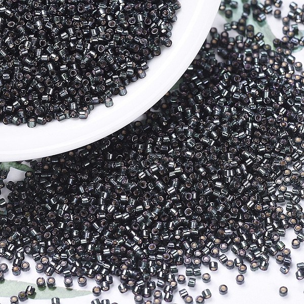 PandaHall MIYUKI Delica Beads, Cylinder, Japanese Seed Beads, 11/0, (DB0606) Dyed Silver Lined Dark Olive, 1.3x1.6mm, Hole: 0.8mm, about..., Green
PandaHall MIYUKI Delica Beads, Cylinder, Japanese Seed Beads, 11/0, (DB0606) Dyed Silver Lined Dark Olive, 1.3x1.6mm, Hole: 0.8mm, about..., Green