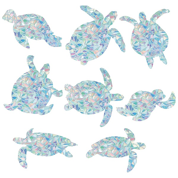 PandaHall GORGECRAFT 16pcs Sea Turtle Window Stickers 8 Styles Tortoise Window Decal 3D Decorative Window Film Anti-Collision Sea Animal...
PandaHall GORGECRAFT 16pcs Sea Turtle Window Stickers 8 Styles Tortoise Window Decal 3D Decorative Window Film Anti-Collision Sea Animal...