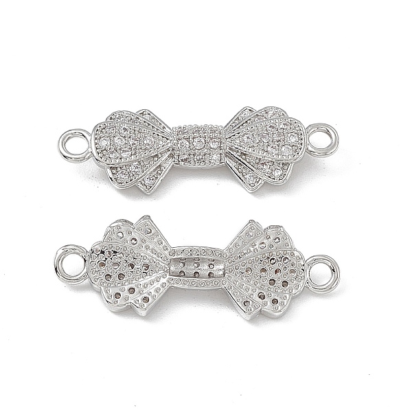 PandaHall Brass Micro Pave Clear Cubic Zirconia Connector Charms, Bowknot Links, Platinum, 26x9x3.5mm, Hole: 1.8mm Brass+Cubic Zirconia...
PandaHall Brass Micro Pave Clear Cubic Zirconia Connector Charms, Bowknot Links, Platinum, 26x9x3.5mm, Hole: 1.8mm Brass+Cubic Zirconia...