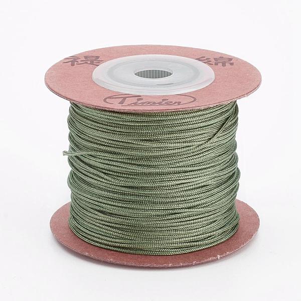 PandaHall Nylon Cords, String Threads Cords, Olive Drab, 1mm, about 54.68~59.05 yards(50~54mm)/roll Nylon Green
PandaHall Nylon Cords, String Threads Cords, Olive Drab, 1mm, about 54.68~59.05 yards(50~54mm)/roll Nylon Green