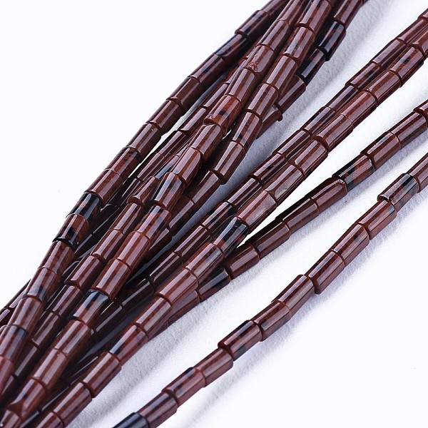 PandaHall Natural Mahogany Obsidian Bead Strands, Column, 4~4.5x2~2.5mm, Hole: 0.6mm, about 96pcs/strand, 15.3~15.7 inch(39~40cm) Mahogany...
PandaHall Natural Mahogany Obsidian Bead Strands, Column, 4~4.5x2~2.5mm, Hole: 0.6mm, about 96pcs/strand, 15.3~15.7 inch(39~40cm) Mahogany...