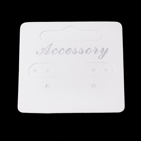 PandaHall Paper Display Cards, Used For Earrings, Rectangle, White, 50.5x50x0.3mm Paper Rectangle White
PandaHall Paper Display Cards, Used For Earrings, Rectangle, White, 50.5x50x0.3mm Paper Rectangle White